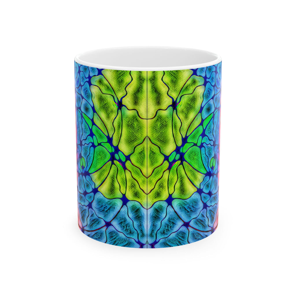 Colorful Abstract Mug | Artistic Coffee Cup | Modern Kitchen Gift