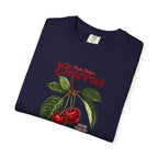 Cherry Vintage Tee — "Fresh Picked Cherries: Sweet & Juicy" Graphic T-Shirt