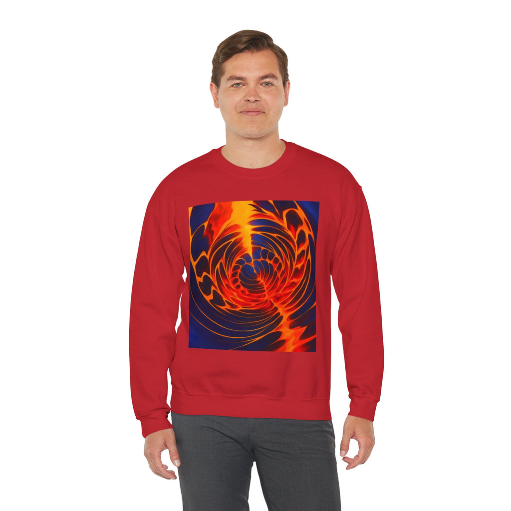 Colorful Swirl Sweatshirt | Unisex Graphic Crewneck