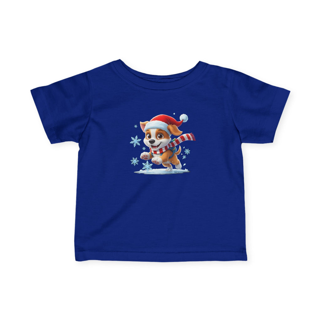 Cute Christmas Dog Shirt for Kids