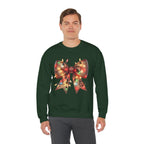 Christmas Bow Sweatshirt | Holiday Lights Crewneck