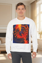 Colorful Swirl Sweatshirt | Unisex Graphic Crewneck