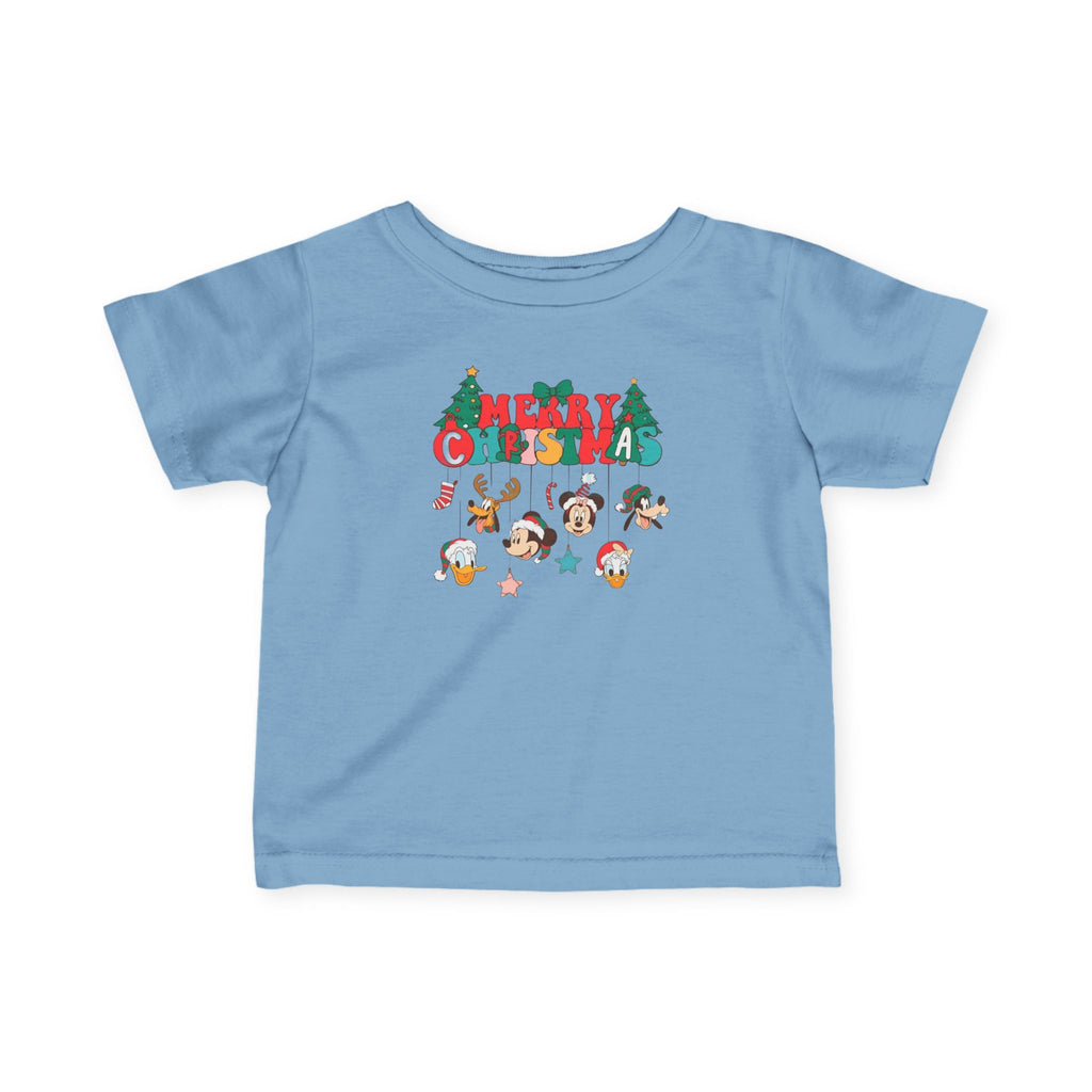 Christmas Woodland Animals Kids T-Shirt | Cute Holiday Tee for Toddlers