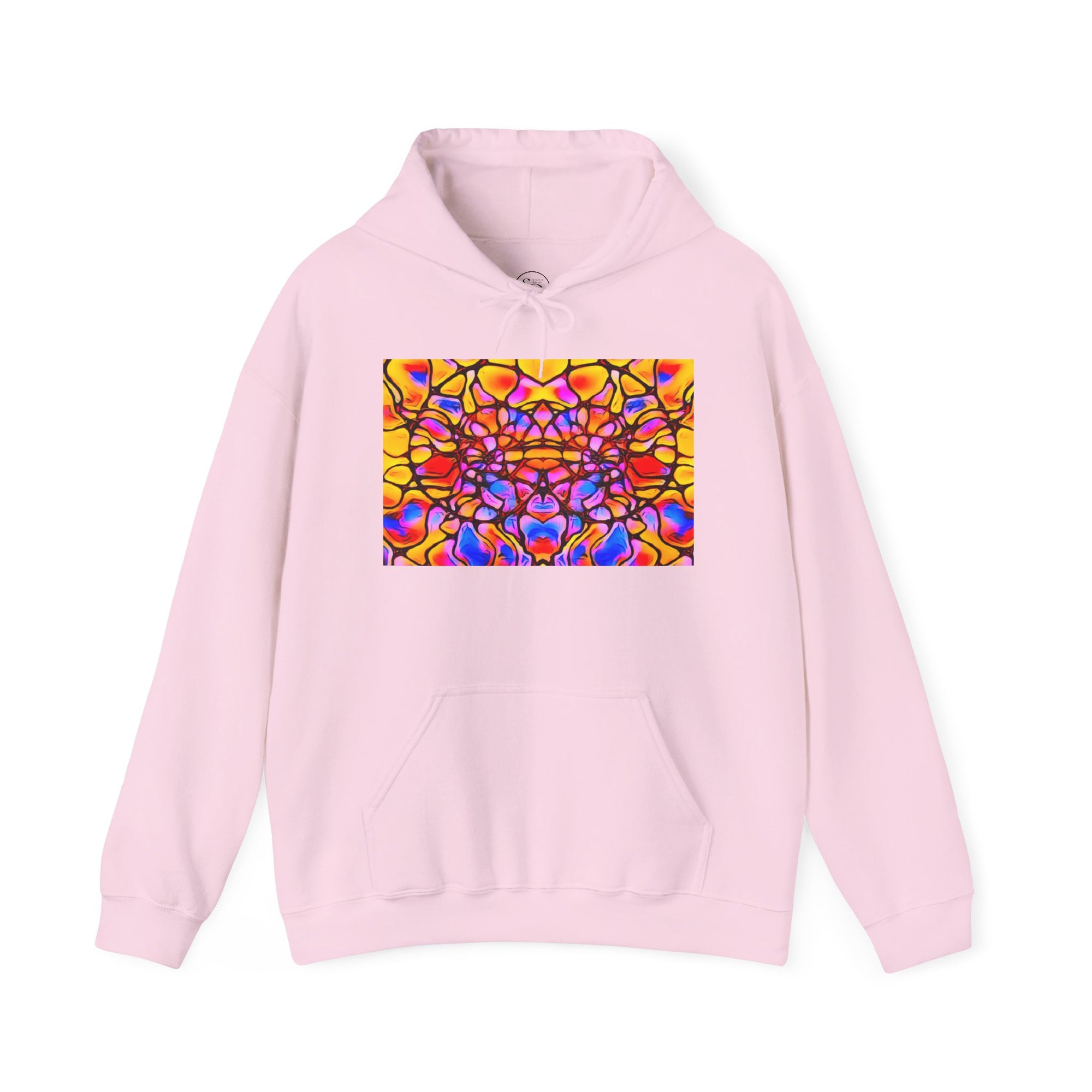 Colorful Abstract Unisex Hoodie | Bold Artistic Pullover