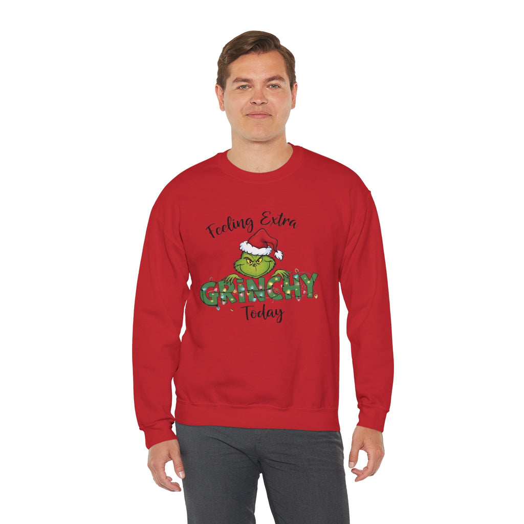 Grinch Christmas Crewneck | Funny Cozy Sweatshirt