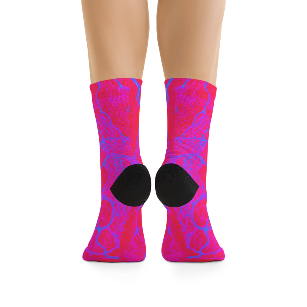 Colorful Recycled Crew Socks | Eco-Friendly Everyday Wear