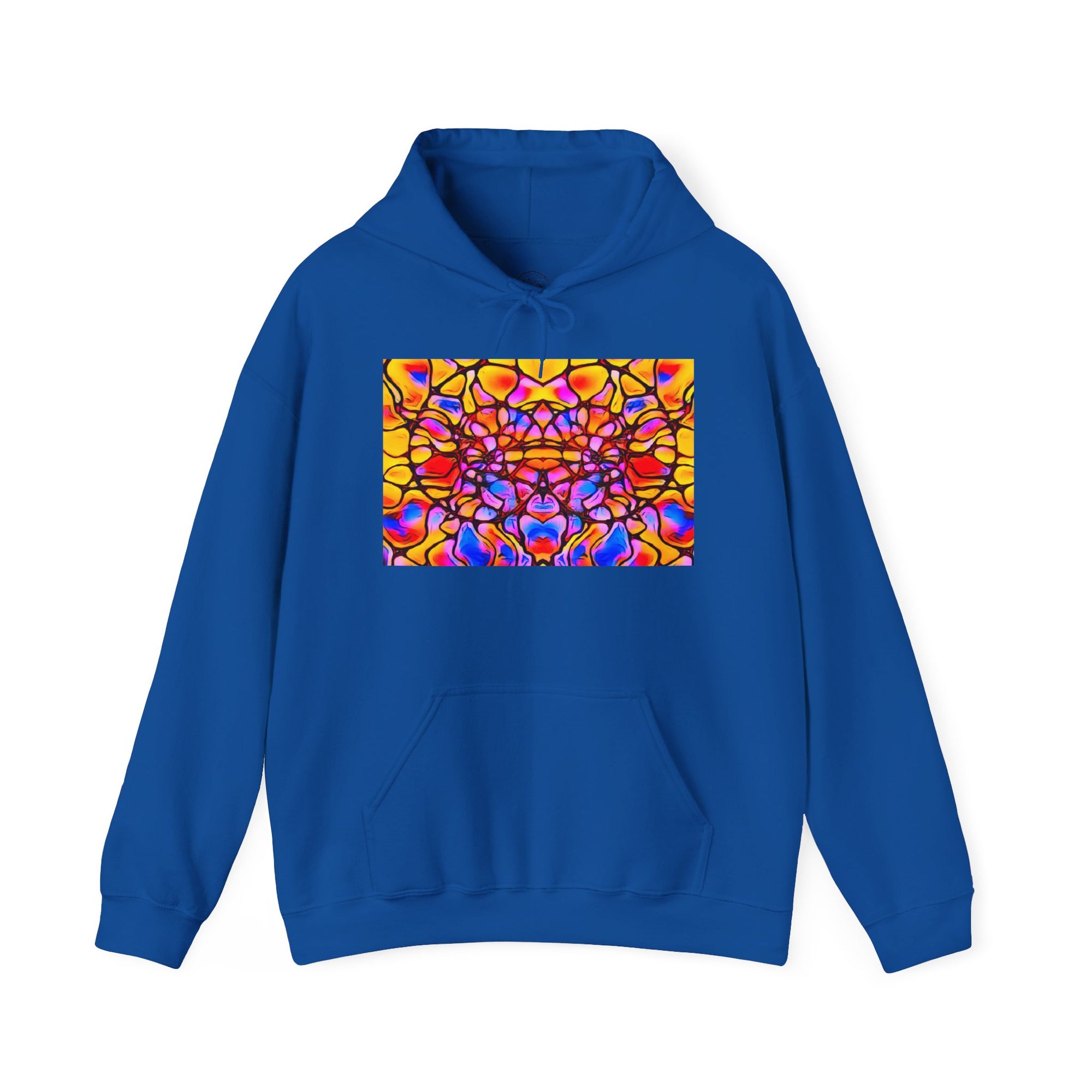 Colorful Abstract Unisex Hoodie | Bold Artistic Pullover