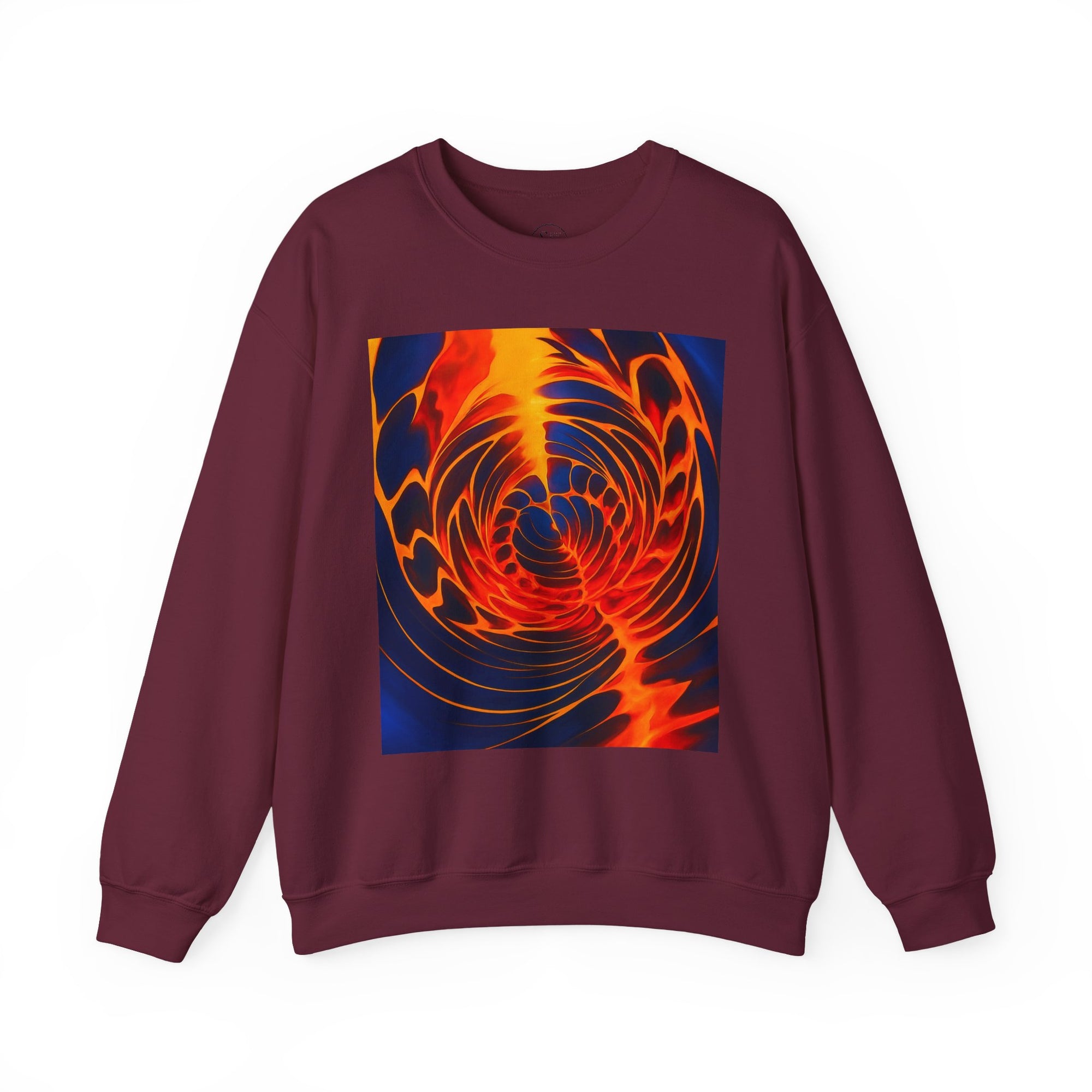 Colorful Swirl Sweatshirt | Unisex Graphic Crewneck