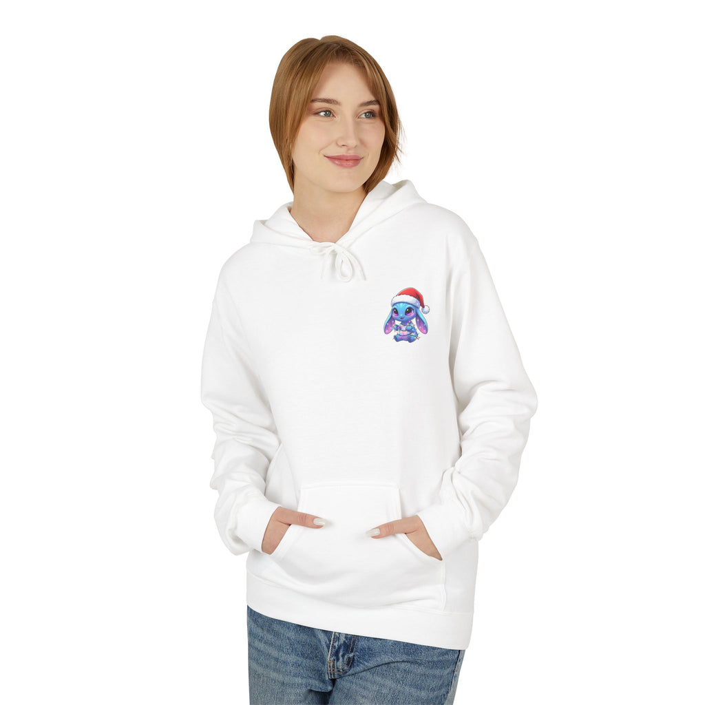 Cute Alien Christmas Hoodie | Blue Monster Holiday Sweatshirt