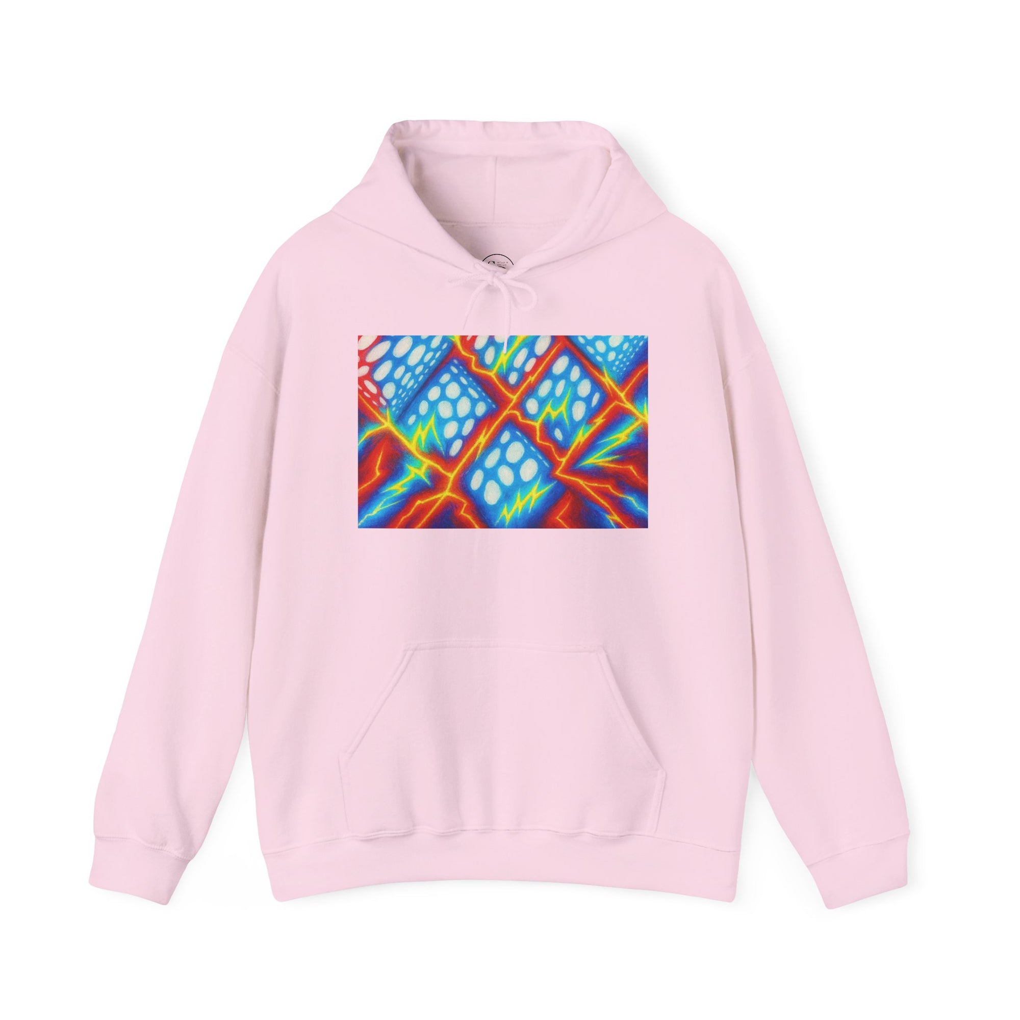 Colorful Abstract Hoodie | Cozy Unisex Graphic Sweatshirt