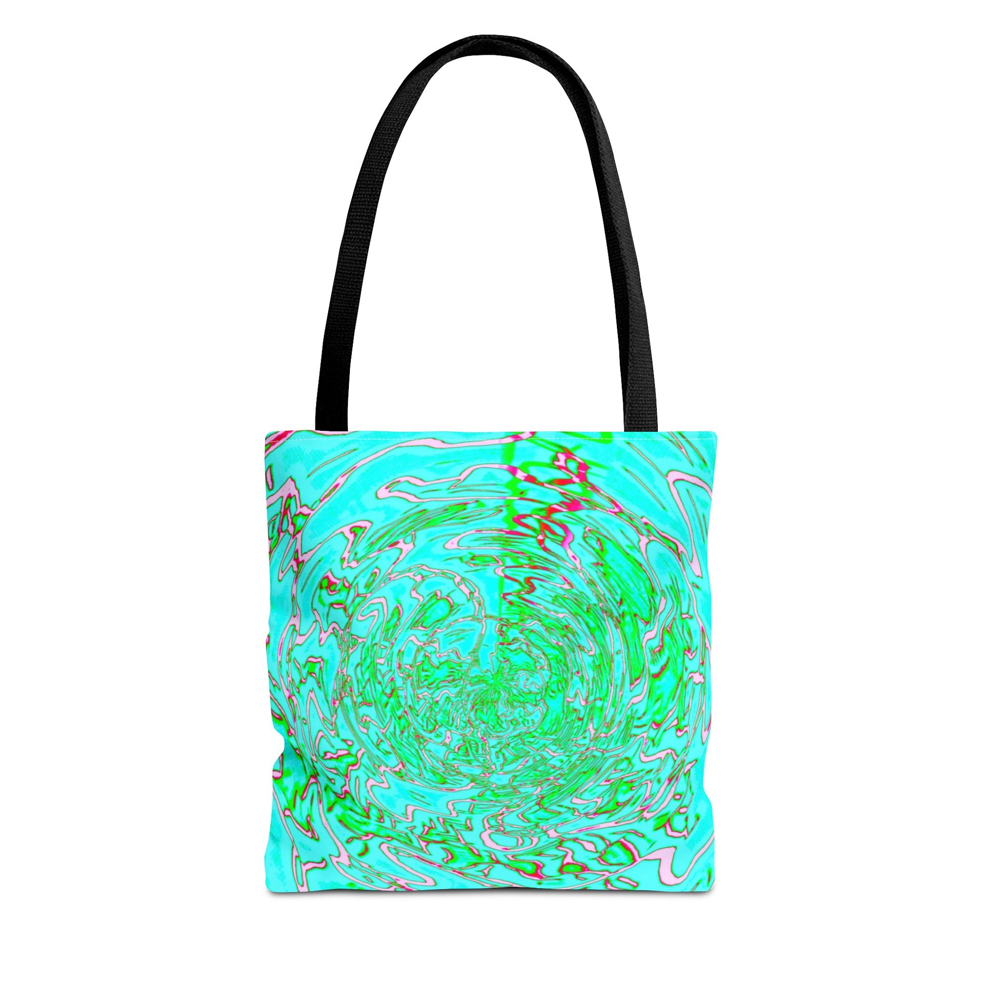 Aquatic Swirl Tote Bag | Eco-Friendly Shopping Bag, Beach Bag, Travel Tote, Vibrant Design, Gift for Ocean Lovers