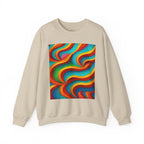 Colorful Swirl Sweatshirt | Cozy Unisex Crewneck