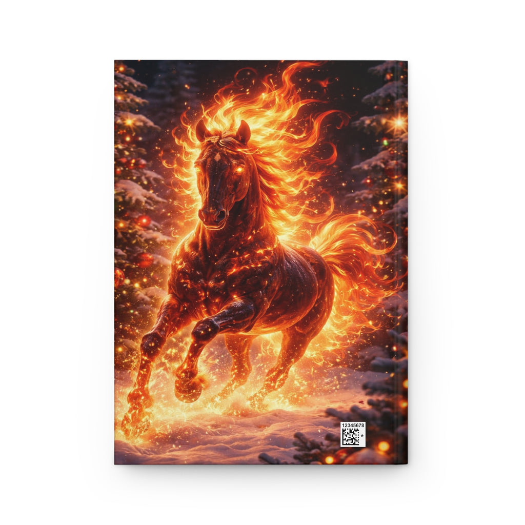 Fire Horse Notebook | Fantasy Flame Journal Hardcover