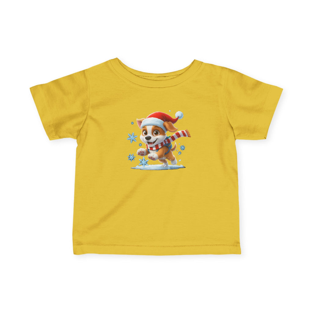 Cute Christmas Dog Shirt for Kids