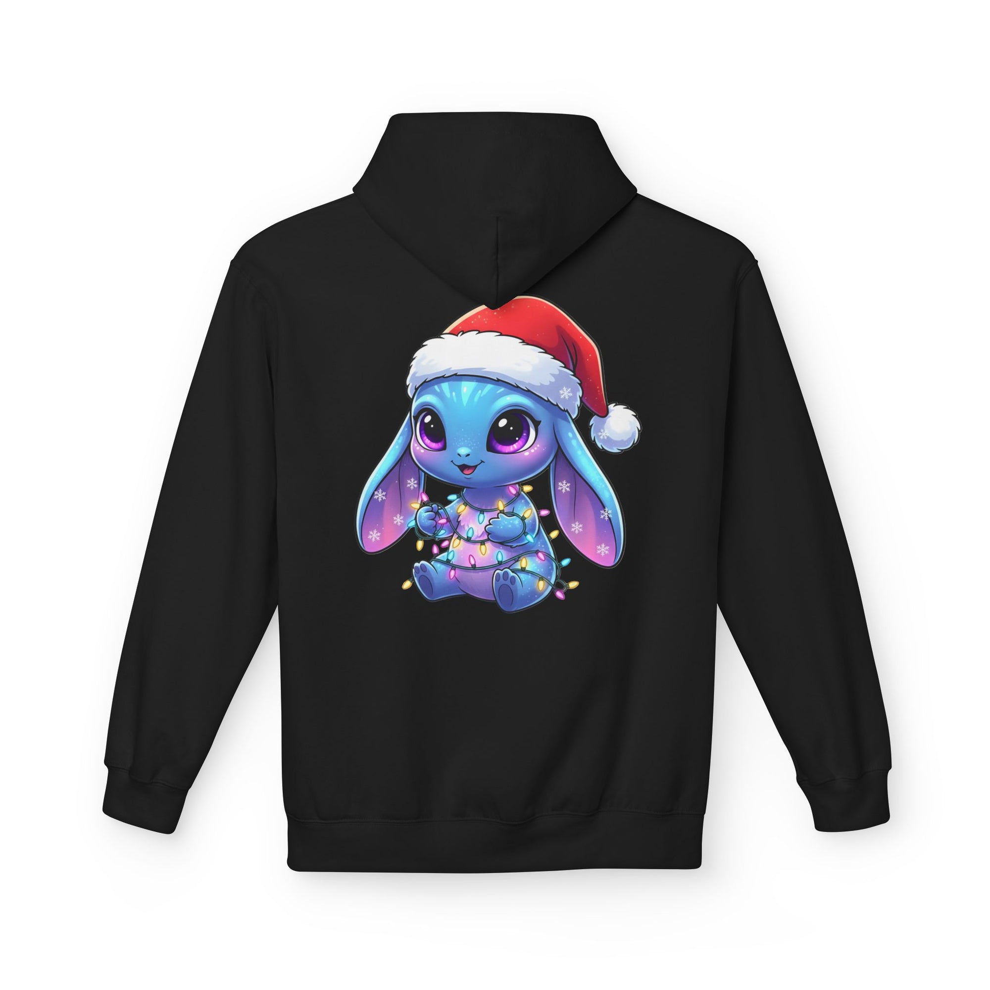 Cute Alien Christmas Hoodie | Blue Monster Holiday Sweatshirt | Fun Unique Gift