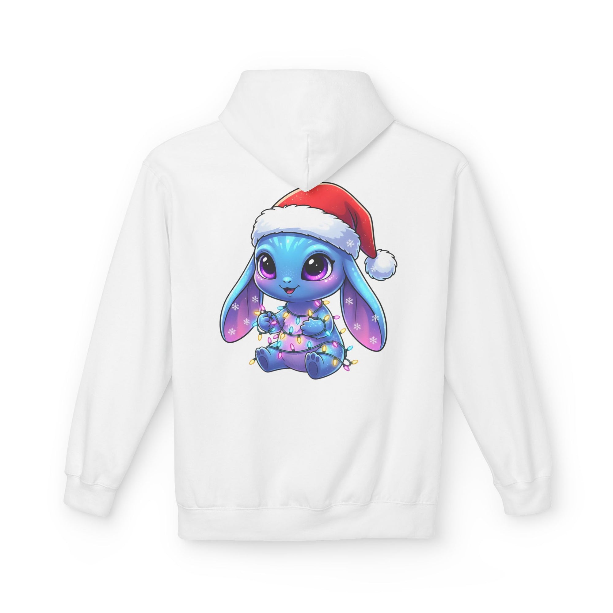 Cute Alien Christmas Hoodie | Blue Monster Holiday Sweatshirt | Fun Unique Gift