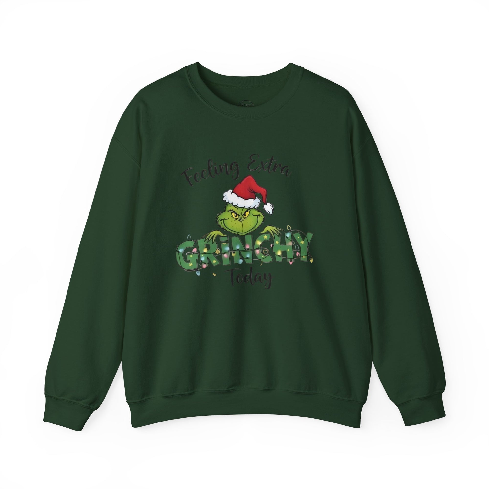 Grinch Christmas Crewneck | Funny Cozy Sweatshirt
