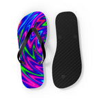 Tie-Dye Flip Flops | Colorful Summer Sandals | Beach Vacation Style