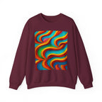 Colorful Swirl Sweatshirt | Cozy Unisex Crewneck