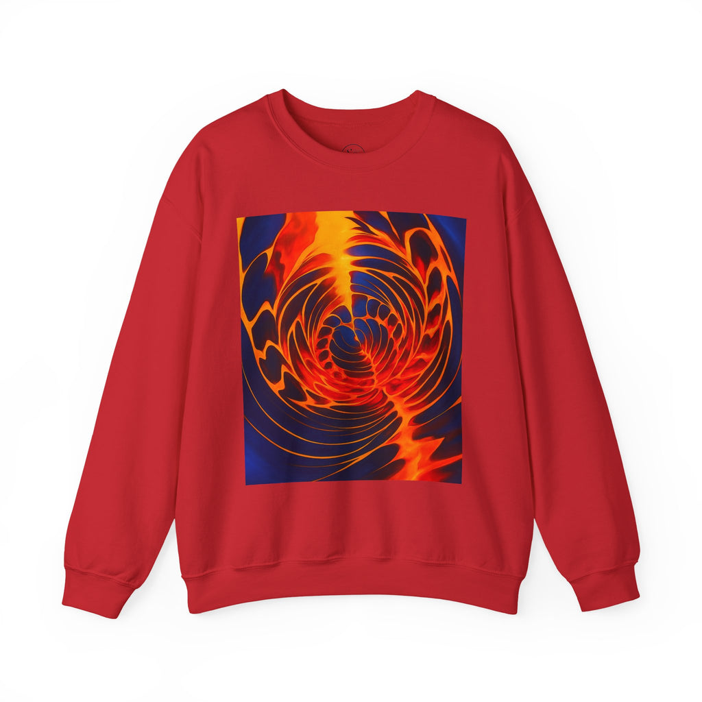 Colorful Swirl Sweatshirt | Unisex Graphic Crewneck
