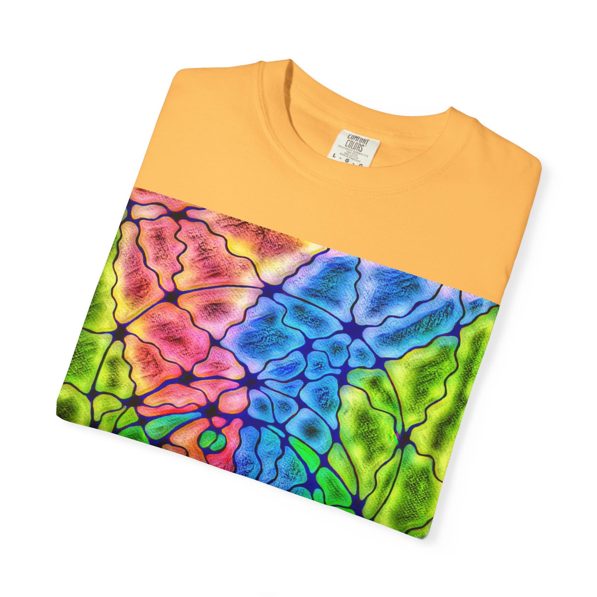Colorful Tie Dye T-Shirt | Bright Abstract Pattern Tee