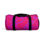 Vibrant Pink Duffel Bag | Abstract Gym & Travel Bag | Stylish Weekend Tote