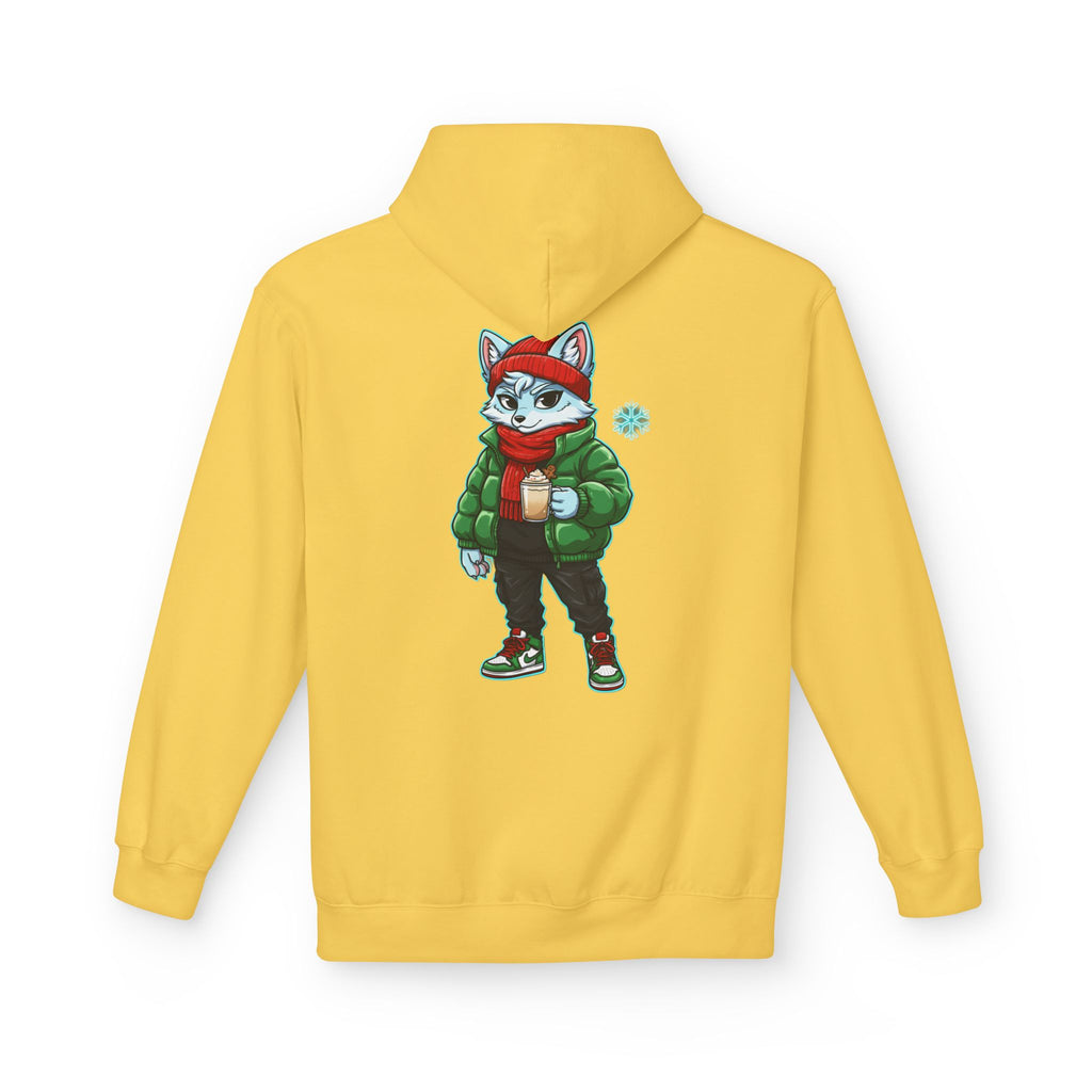 Cyber Wolf Gamer Hoodie | Cozy Christmas Sweatshirt