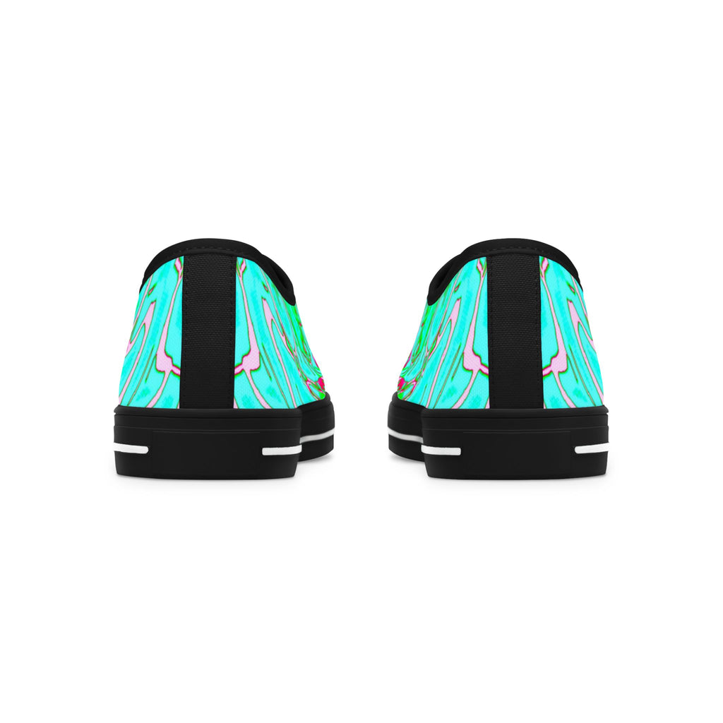 Vibrant Low Top Sneakers | Colorful Women's Casual Shoes