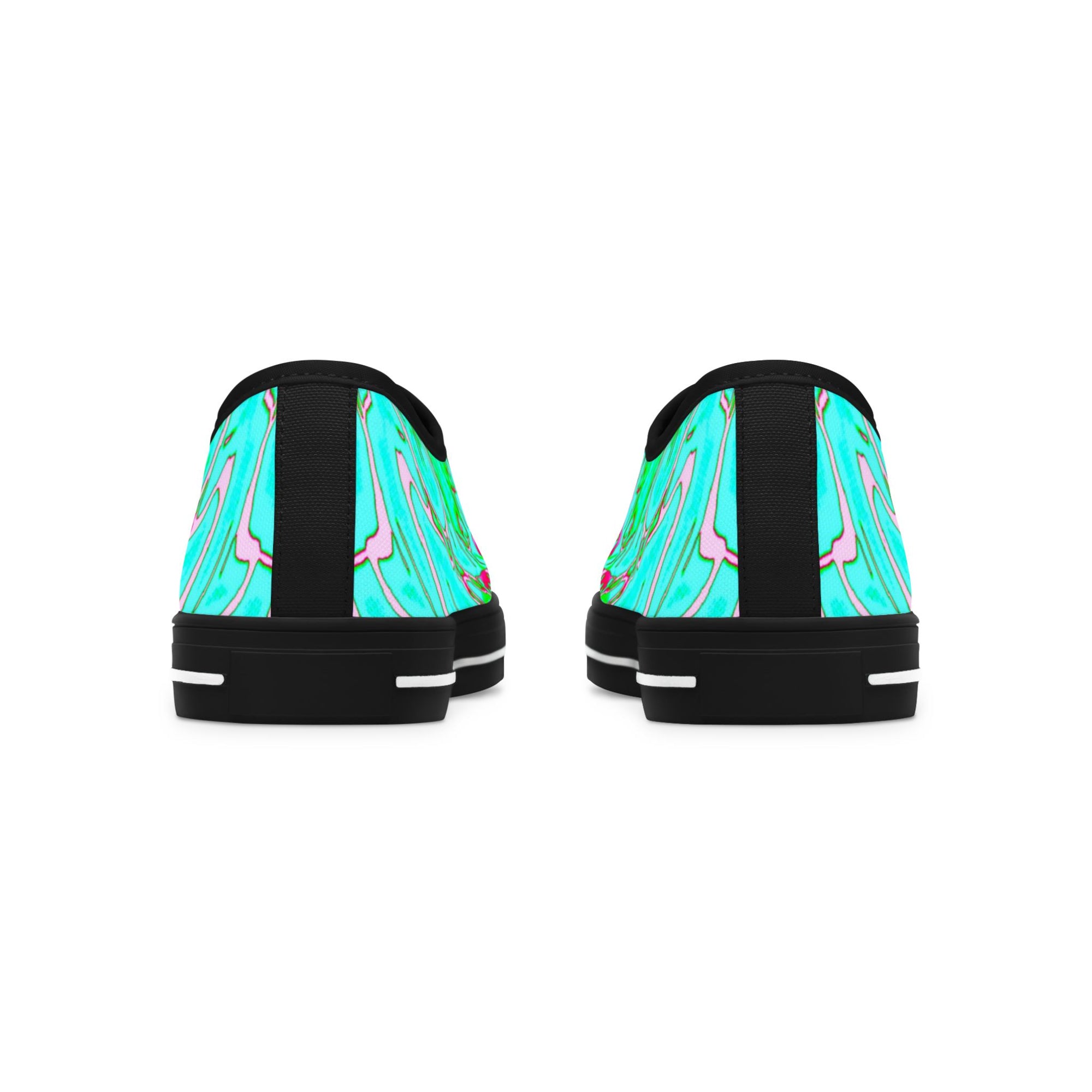 Vibrant Low Top Sneakers | Colorful Women's Casual Shoes