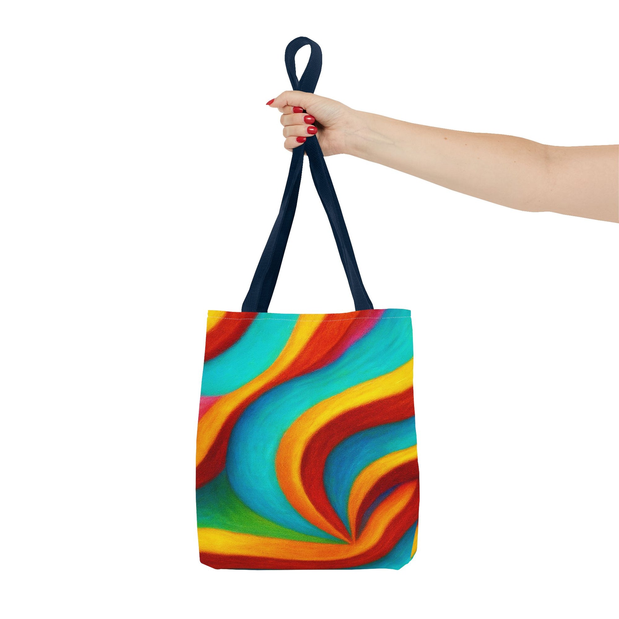 Colorful Swirl Tote Bag - Vibrant, Artful Shopping Companion for Everyday Use, Beach, Travel, Gifts, Eco-Friendly, Reusable
