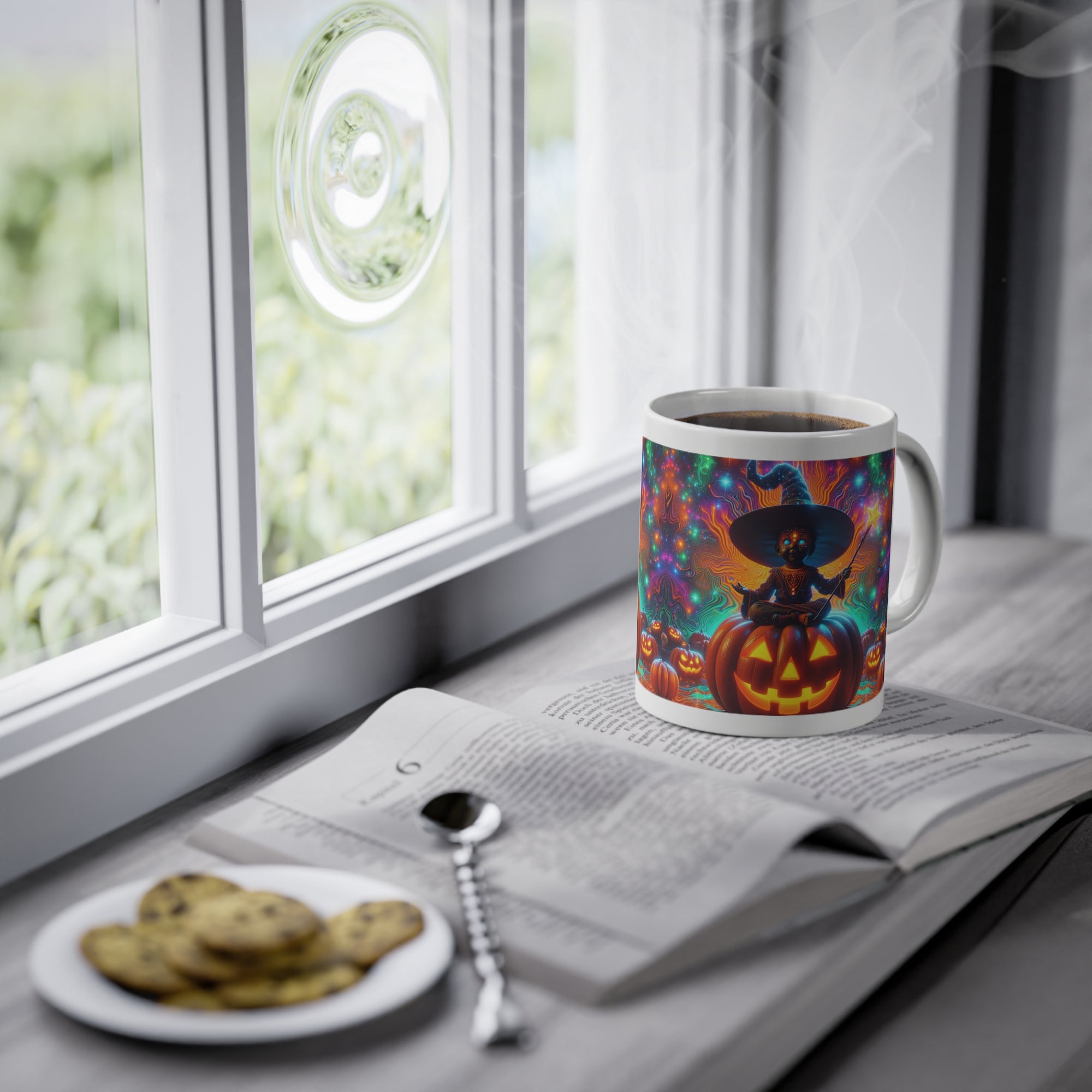 Halloween Witch Mug | Pumpkin Coffee Cup | Spooky Fall Gift