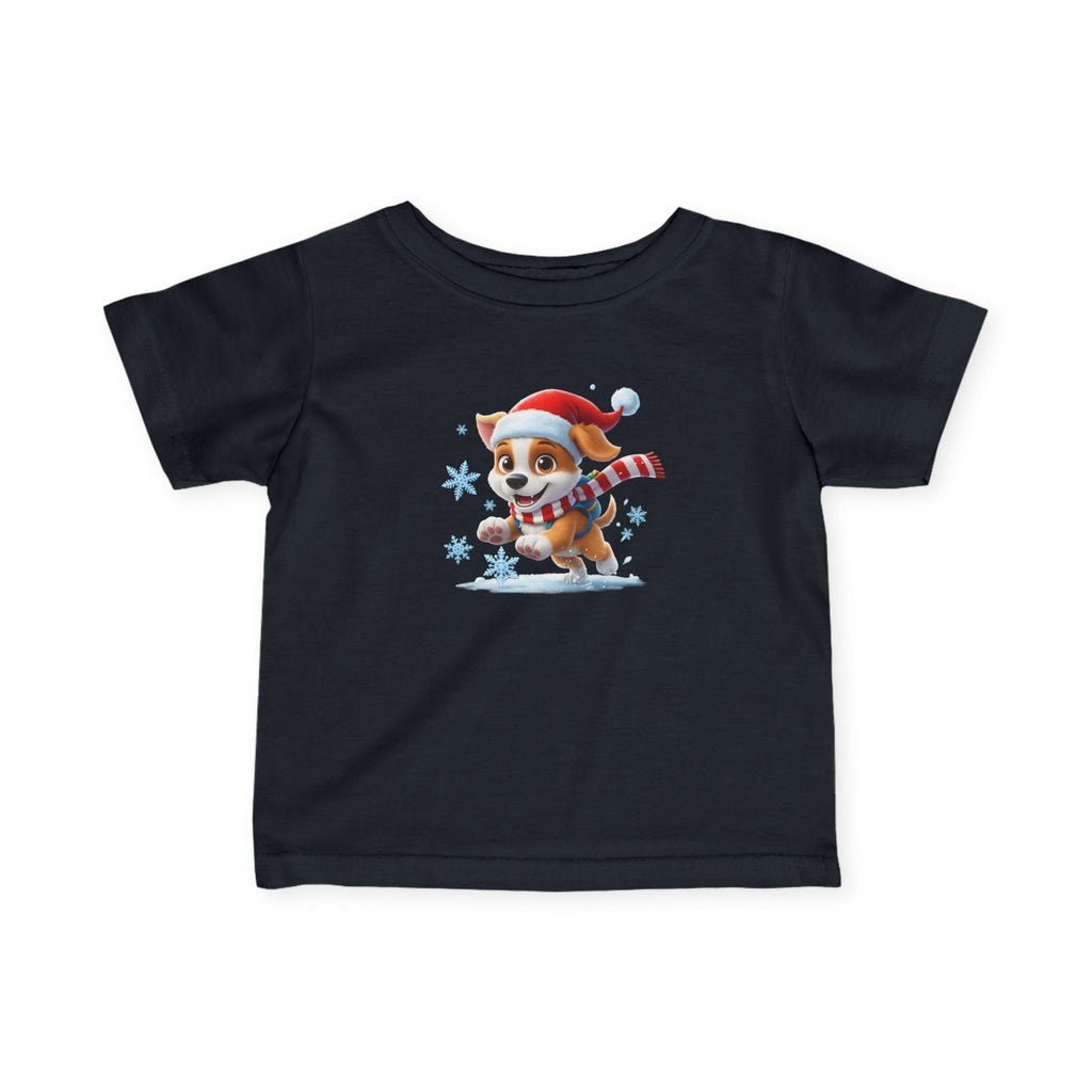 Cute Christmas Dog Shirt for Kids