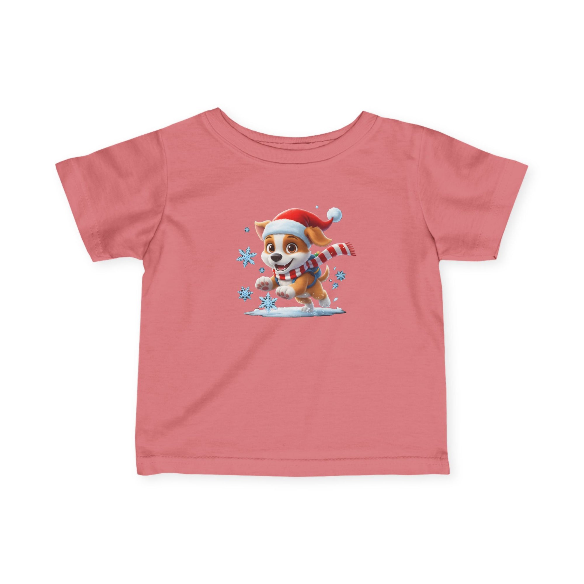 Puppy Christmas Toddler T-Shirt | Dog Lover Holiday Shirt | Soft Baby Gift Idea