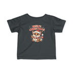 Christmas Squirrel Kids T-Shirt | Cute Woodland Animal Holiday Tee for Toddlers