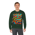 Colorful Swirl Sweatshirt | Cozy Unisex Crewneck