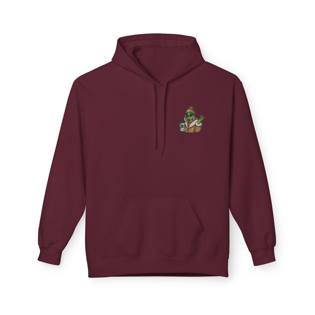 Grinch Girl Coffee Hoodie | Funny Christmas Sweatshirt