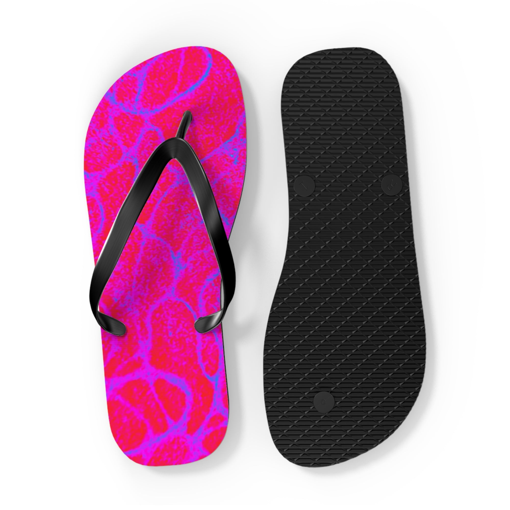 Vibrant Beach Flip Flops | Colorful Summer Sandals