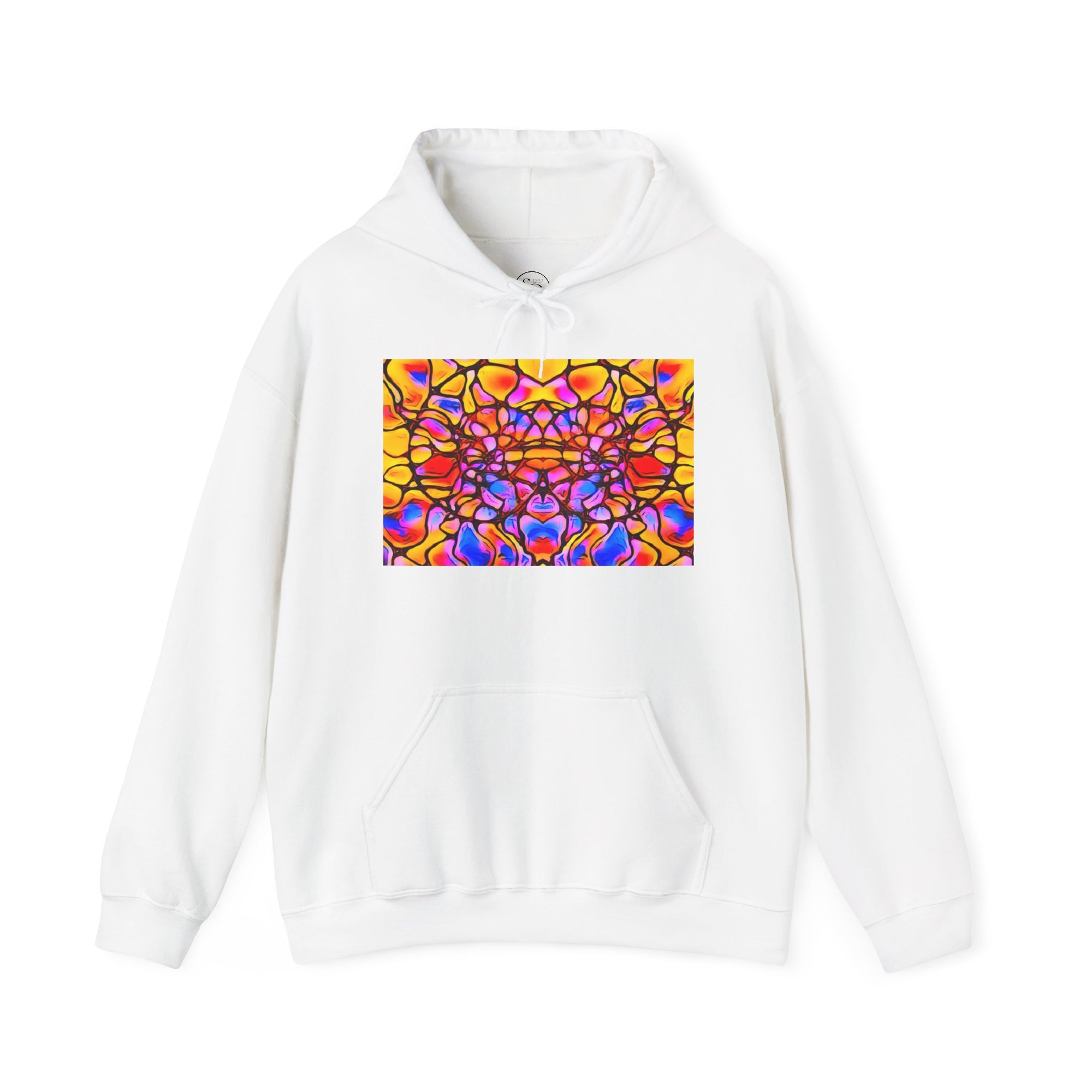 Colorful Abstract Unisex Hoodie | Bold Artistic Pullover