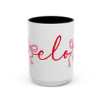 Romantic Bow Mug | Cute Valentine Coffee Cup | Coquette Style Gift