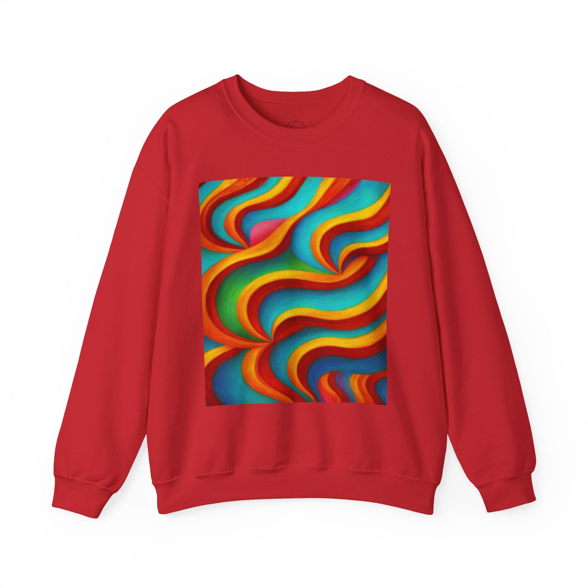 Colorful Swirl Sweatshirt | Cozy Unisex Crewneck