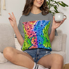 Colorful Tie Dye T-Shirt | Bright Abstract Pattern Tee