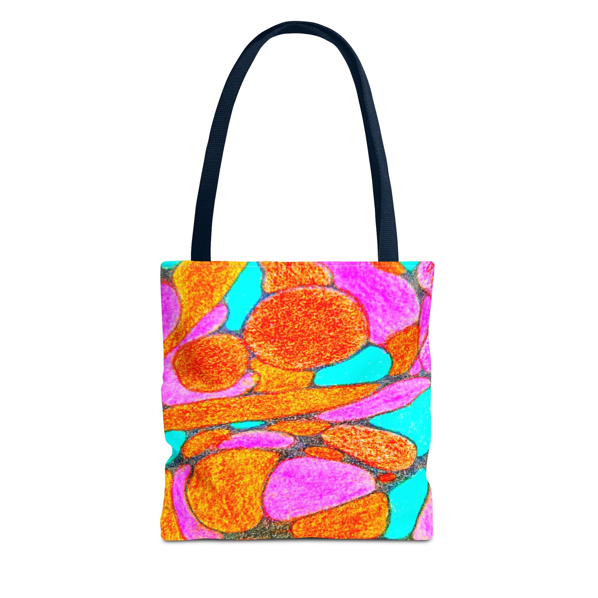 Vibrant Abstract Tote Bag - Art-Inspired, Shopping, Travel, Colorful Statement Accessory | Eco-Friendly Gift for Creative Souls