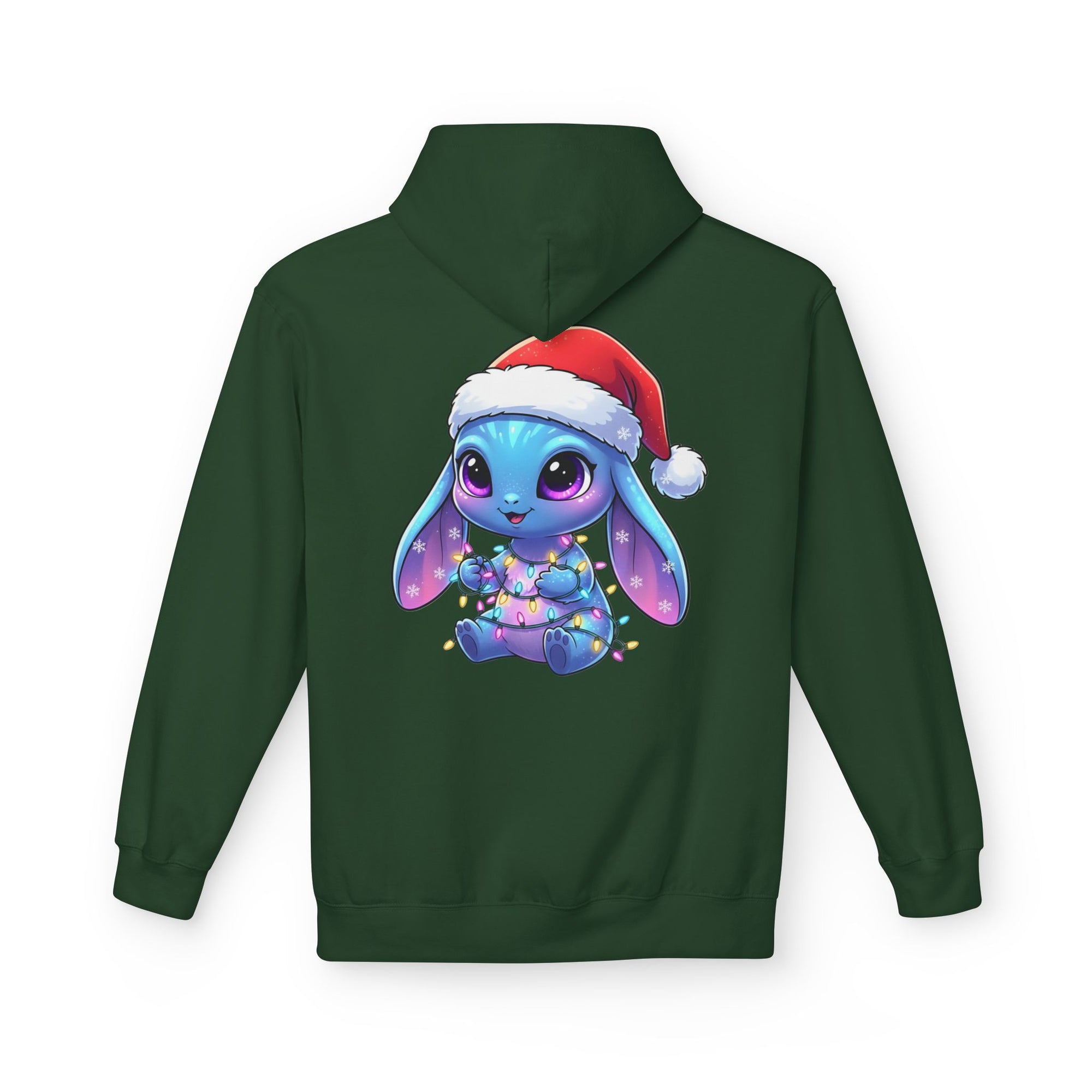 Cute Alien Christmas Hoodie | Blue Monster Holiday Sweatshirt | Fun Unique Gift