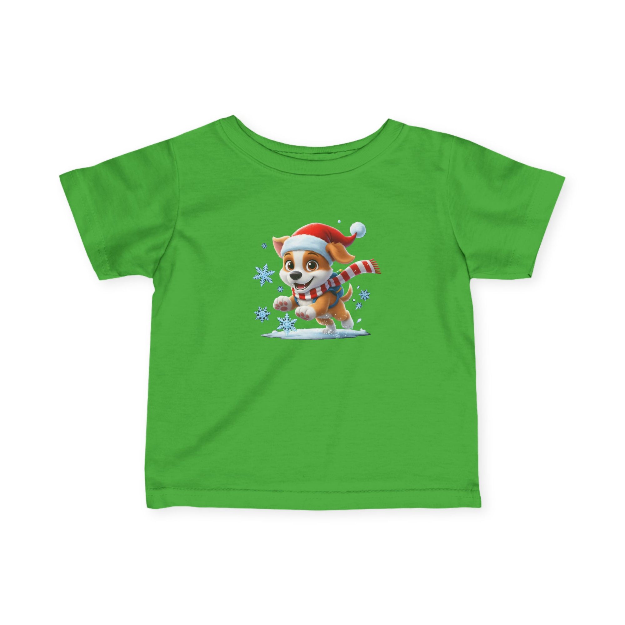 Puppy Christmas Toddler T-Shirt | Dog Lover Holiday Shirt | Soft Baby Gift Idea