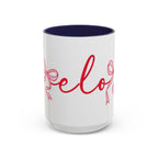 Romantic Bow Mug | Cute Valentine Coffee Cup | Coquette Style Gift