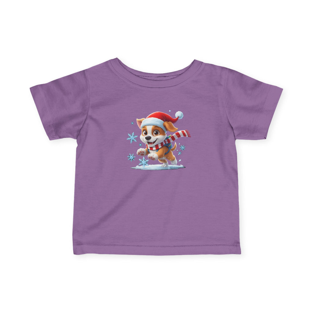 Cute Christmas Dog Shirt for Kids
