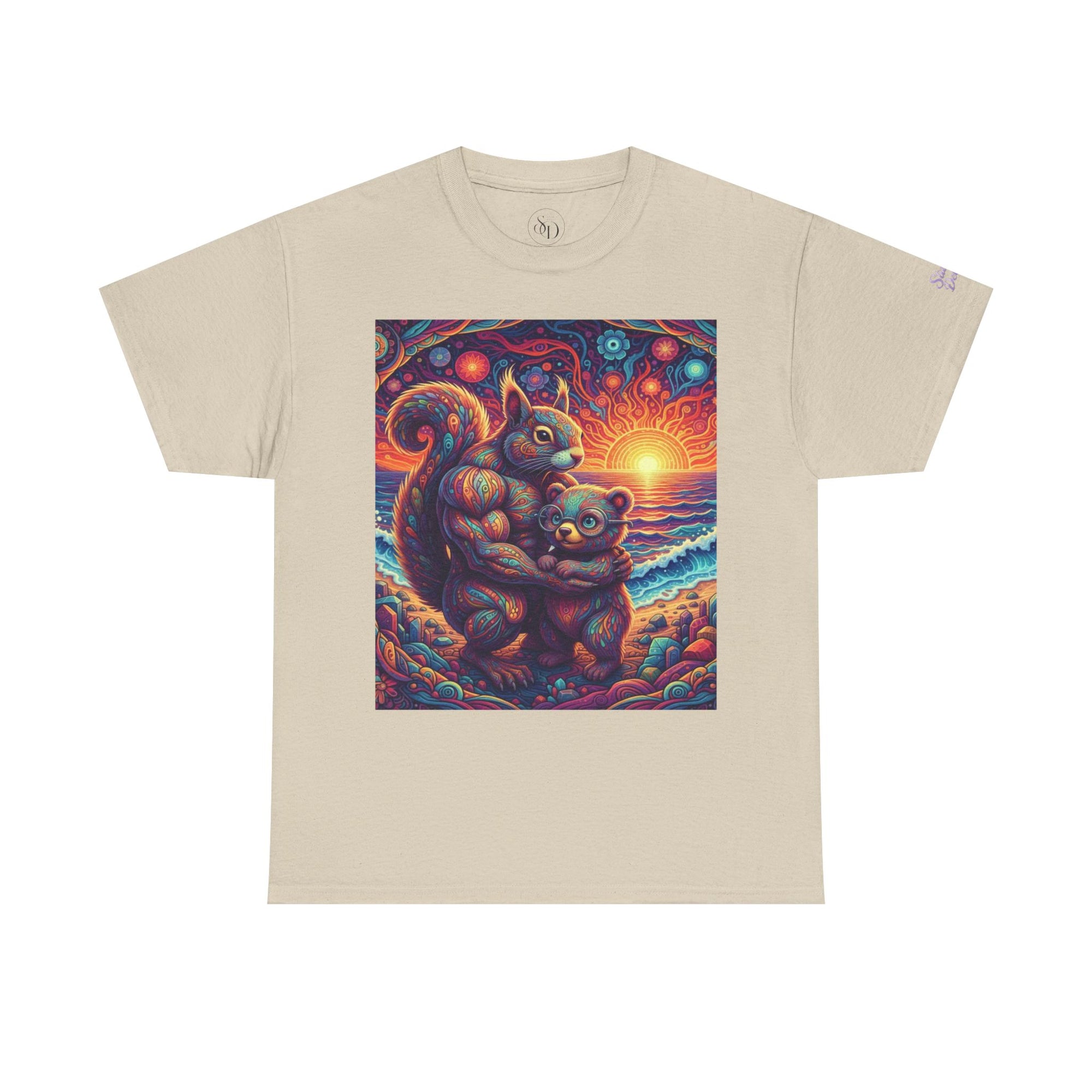 Colorful Sunset Graphic Tee | Vibrant Artistic Shirt Unisex | Unique Fantasy Design Gift