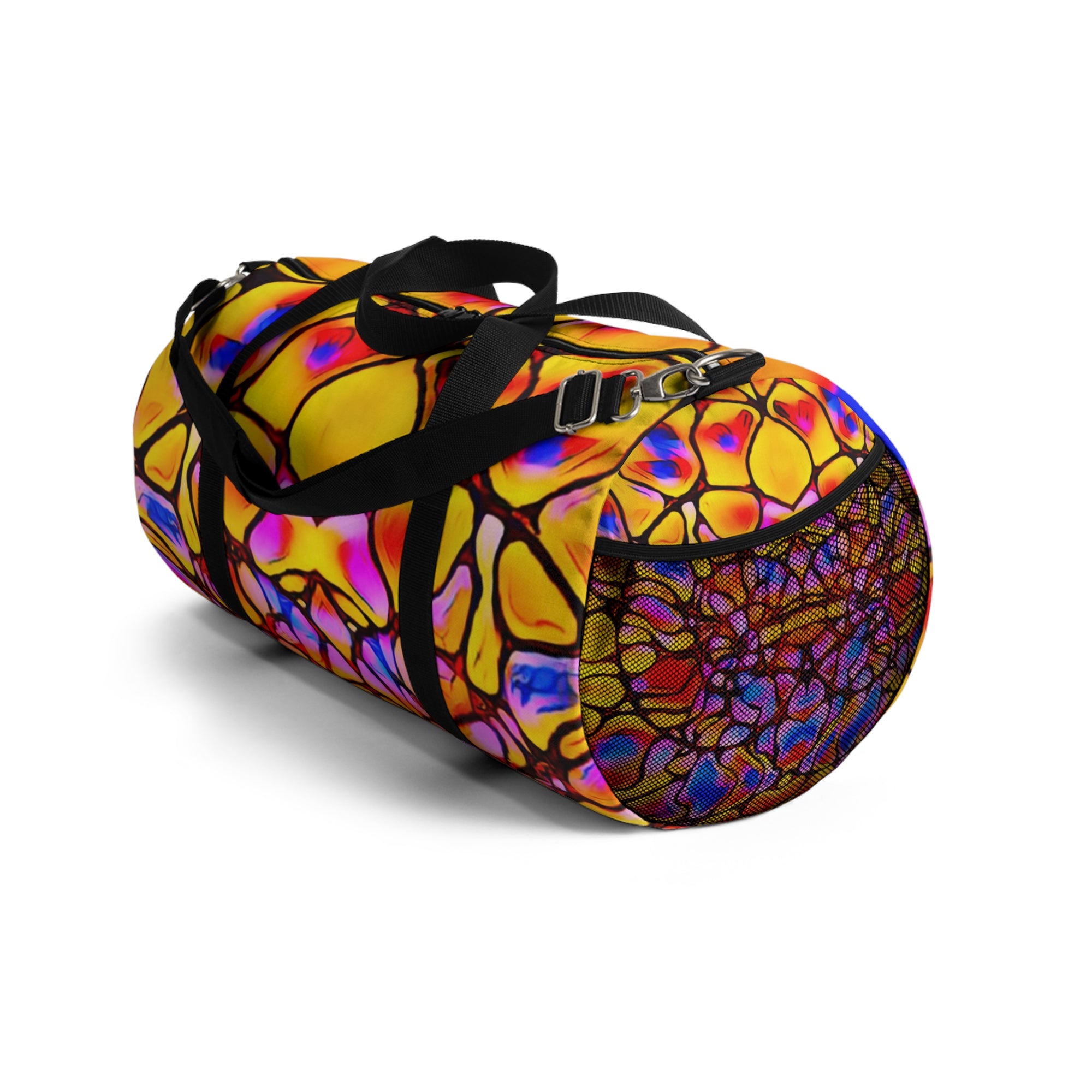 Colorful Pattern Duffel Bag | Vibrant Gym & Travel Weekender
