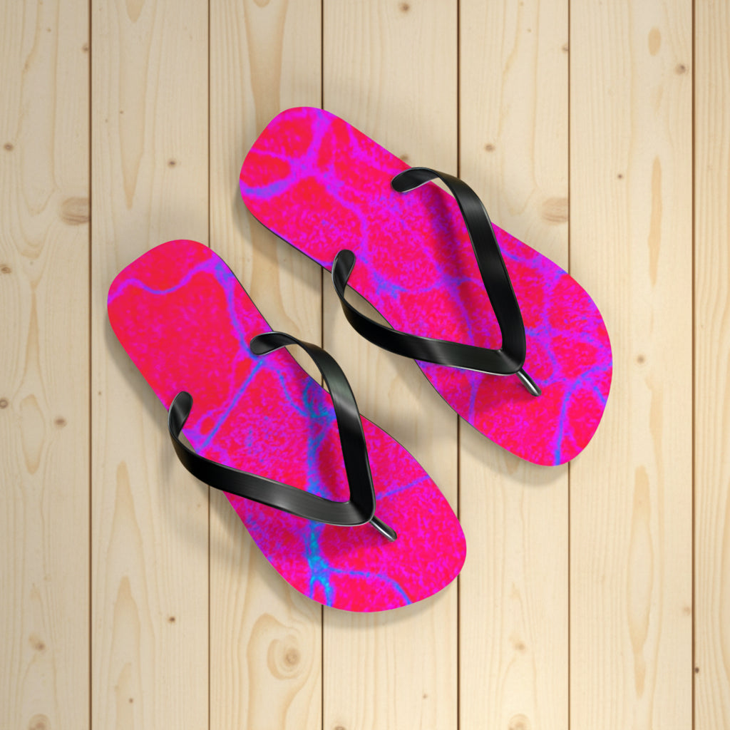 Beach Flip Flops | Colorful Summer Sandals | Bold Vacation Style