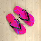 Beach Flip Flops | Colorful Summer Sandals | Bold Vacation Style